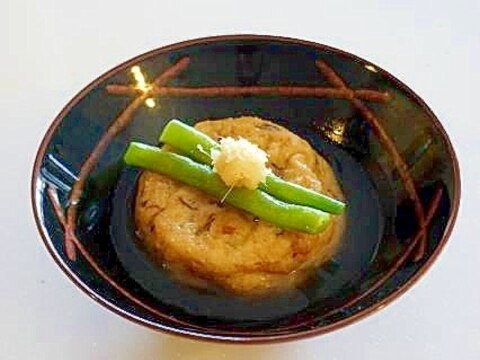 煮汁をタップリ吸った!がんもどきの含め煮